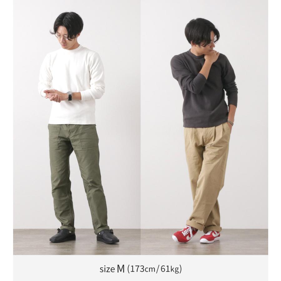 BARNS（バーンズ） カラー別注 ヘビースパンフライス ロングスリーブTシャツ / メンズ カットソー 厚手 ストレッチ 日本製 | BARNS OUTFITTERS | 11