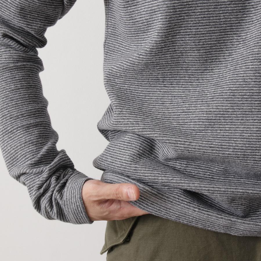 BARNS（バーンズ） カラー別注 ヘビースパンフライス ロングスリーブTシャツ / メンズ カットソー 厚手 ストレッチ 日本製 | BARNS OUTFITTERS | 13