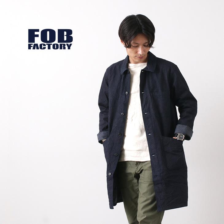 Fob Factory Fobファクトリー F2395 フレンチ デニムコート ワンウォッシュ コットン メンズ 日本製 Rococo メンズ ファッション 通販 Paypayモール