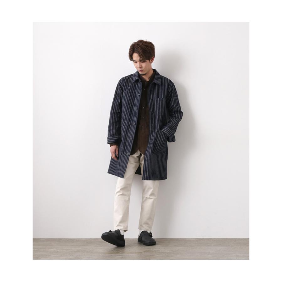 FOB FACTORY（FOBファクトリー） F2408 フレンチ デニムコート ウォバッシュ / コットン / メンズ / 日本製 | FOB FACTORY | 03