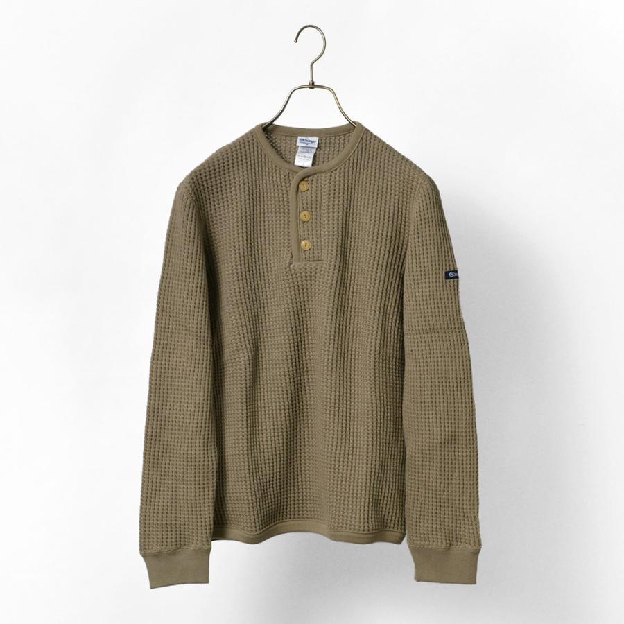 TIEASY（ティージー） 別注 スーパーサーマル ヘンリーネック Tシャツ 長袖 無地 メンズ コットンニット 日本製 | TIEASY | 06