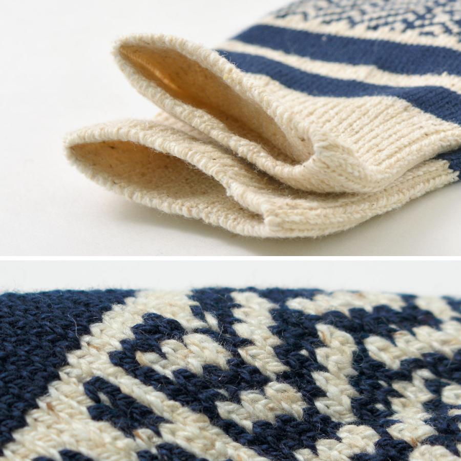 ROTOTO（ロトト） マルチジャガード クルーソックス / 靴下 メンズ レディース ユニセックス 柄 プレゼント ギフト 日本製 | ROTOTO | 10