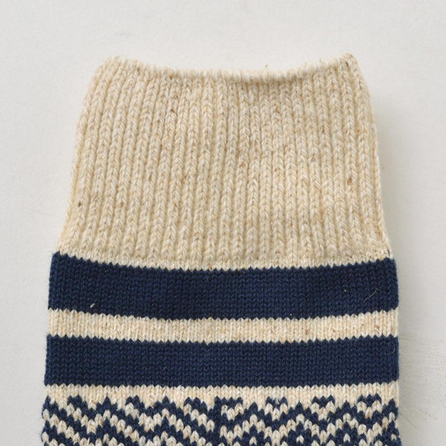 ROTOTO（ロトト） マルチジャガード クルーソックス / 靴下 メンズ レディース ユニセックス 柄 プレゼント ギフト 日本製 | ROTOTO | 12