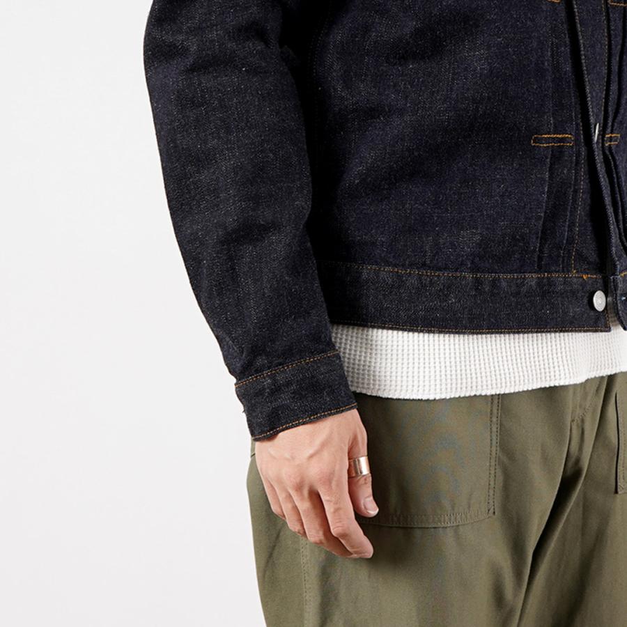 Blue refabric（ブルーリファブリック） モンスター デニムジャケット 1st型 17oz セルヴィッチ 日本製 / メンズ ファースト Gジャン |  | 12