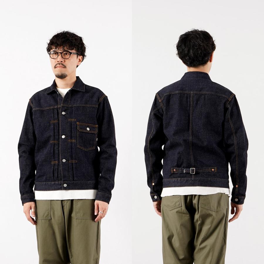Blue refabric（ブルーリファブリック） モンスター デニムジャケット 1st型 17oz セルヴィッチ 日本製 / メンズ ファースト Gジャン |  | 14