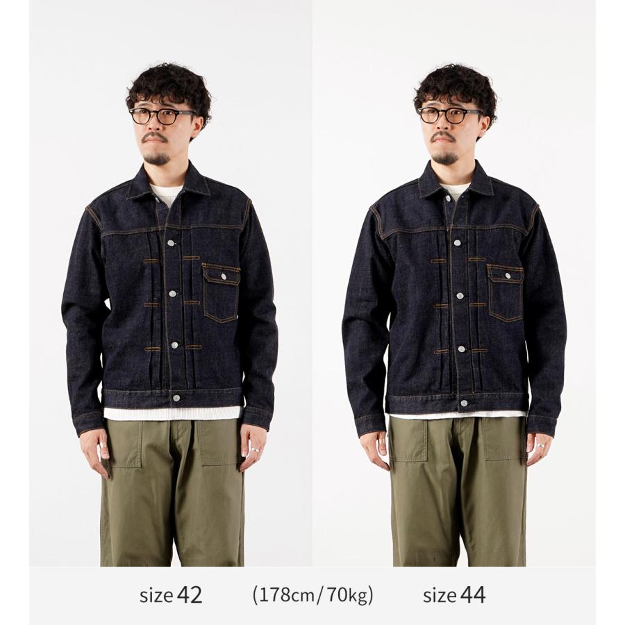 Blue refabric（ブルーリファブリック） モンスター デニムジャケット 1st型 17oz セルヴィッチ 日本製 / メンズ ファースト Gジャン |  | 05