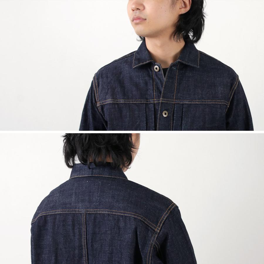 JAPAN BLUE JEANS 別注 モンスターデニム 1st ジャケット JAPAN BLUE JEANS 別注 モンスターデニム 1st ジャケット