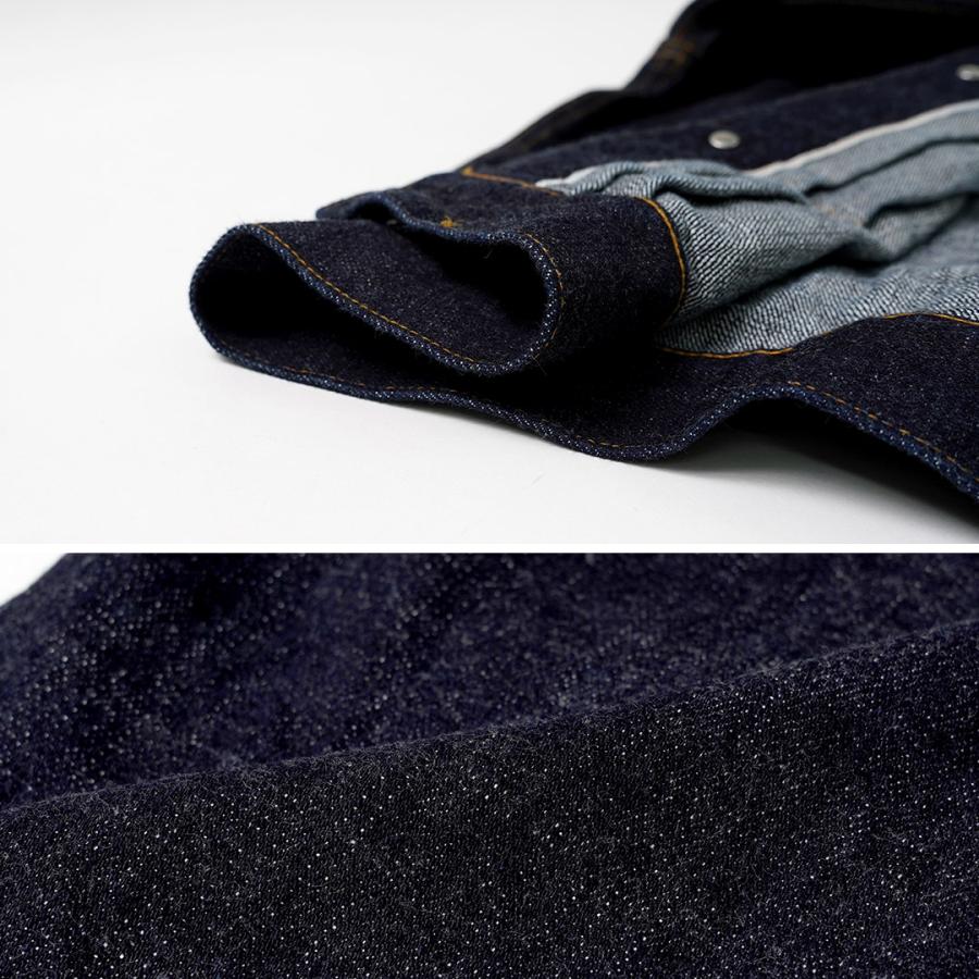 Blue refabric（ブルーリファブリック） モンスター デニムジャケット 1st型 17oz セルヴィッチ 日本製 / メンズ ファースト Gジャン |  | 06