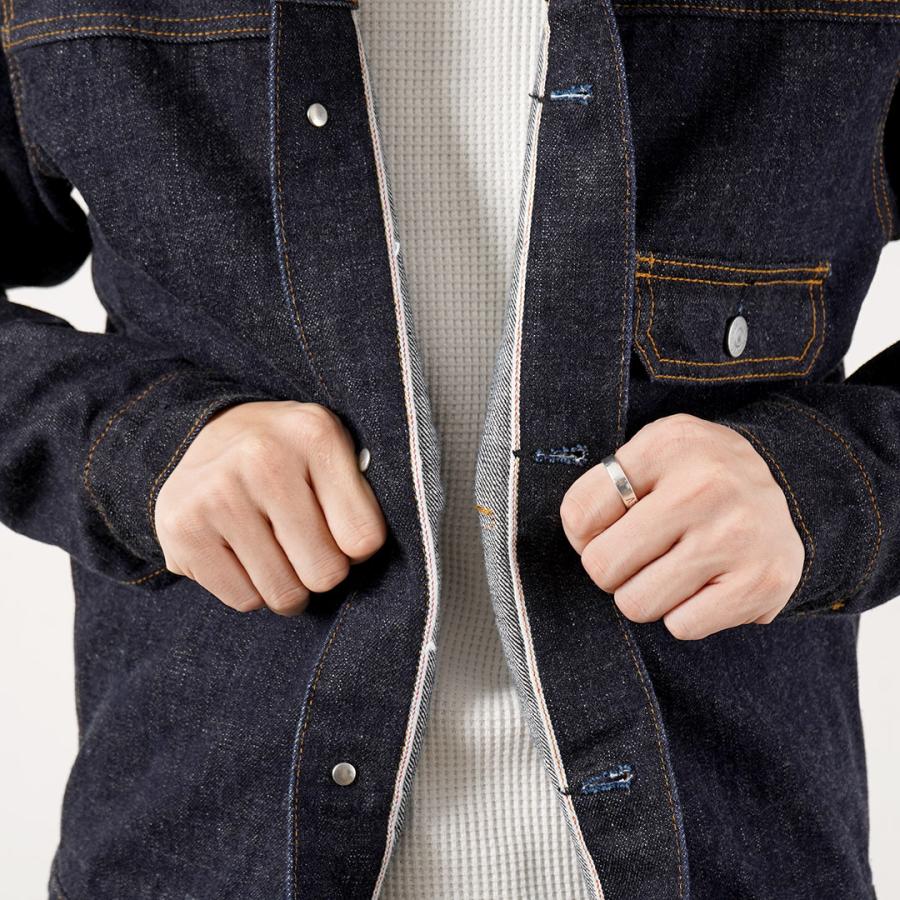 Blue refabric（ブルーリファブリック） モンスター デニムジャケット 1st型 17oz セルヴィッチ 日本製 / メンズ ファースト Gジャン |  | 09