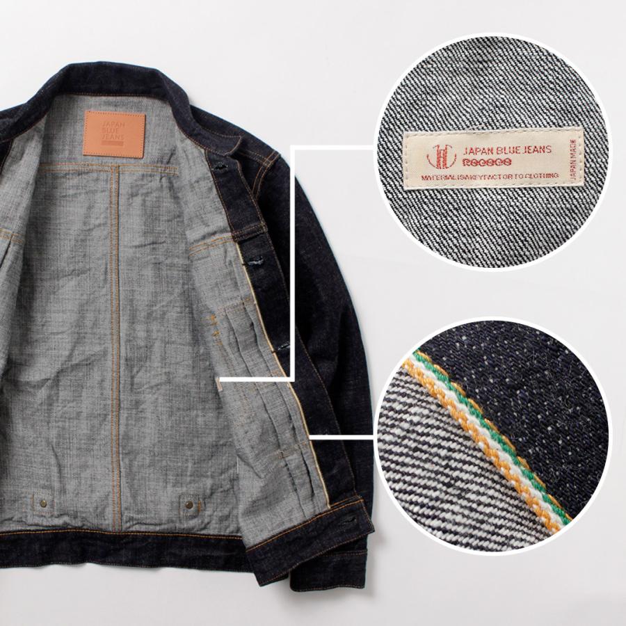 JAPAN BLUE JEANS（ジャパンブルージーンズ） 別注 モンスター デニムジャケット 1st セルヴィッチ 16.5oz | JAPAN BLUE JEANS | 10