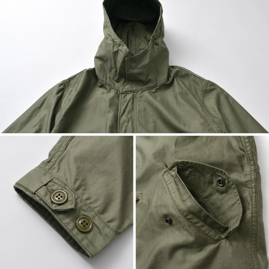 FOB FACTORY（FOBファクトリー） F2402 M-51 パーカー シェル / メンズ モッズコート 日本製 フード M-51 SHELL PARKA | FOB FACTORY | 12