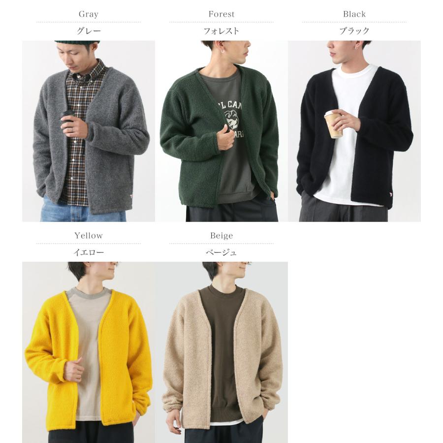 MELPLE（メイプル） ウインター ボレロ / アウター カーディガン メンズ ウール アンゴラ 日本製 ゆったり WINTER BOLERO | melple | 06