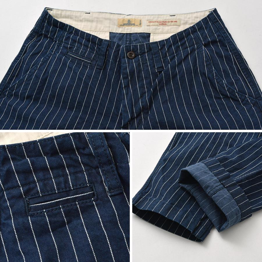 JAPAN BLUE JEANS（ジャパンブルージーンズ） RJB1620 別注 ワイドテーパード チノストライプ | JAPAN BLUE JEANS | 12