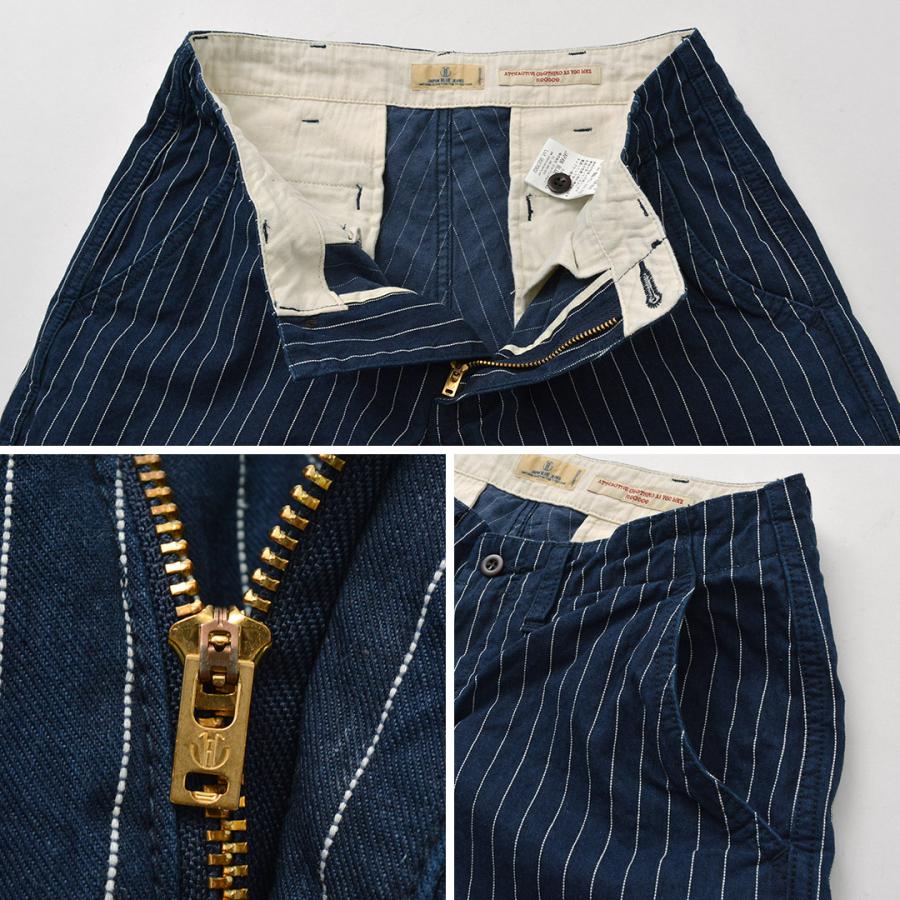 JAPAN BLUE JEANS（ジャパンブルージーンズ） RJB1620 別注 ワイドテーパード チノストライプ | JAPAN BLUE JEANS | 07