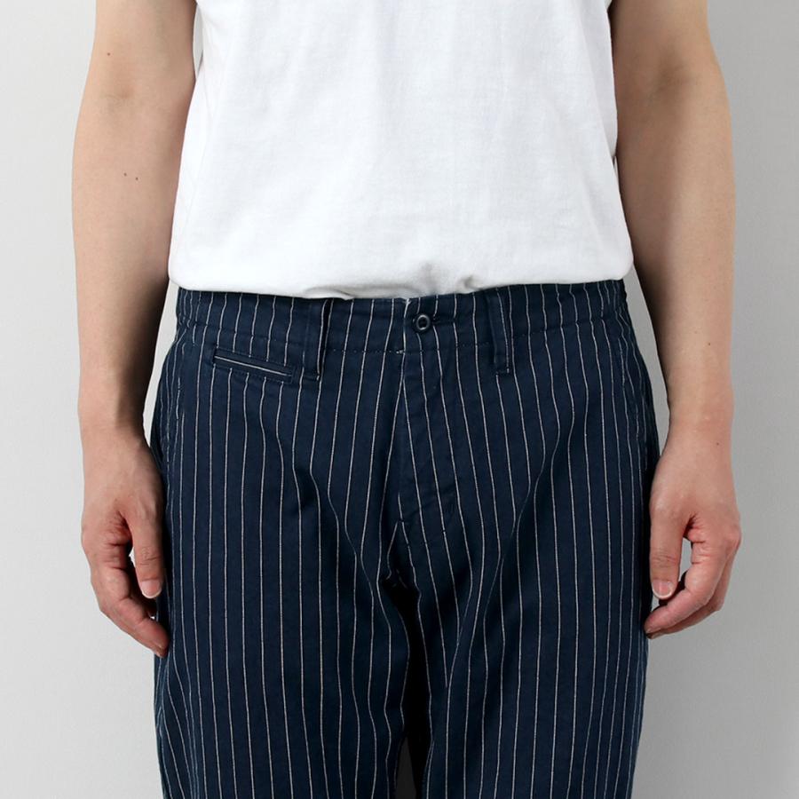 Blue refabric（ブルーリファブリック） ピンヘッドストライプ ワイドテーパード ヴィンテージ チノ 日本製 / メンズ | JAPAN BLUE JEANS | 07