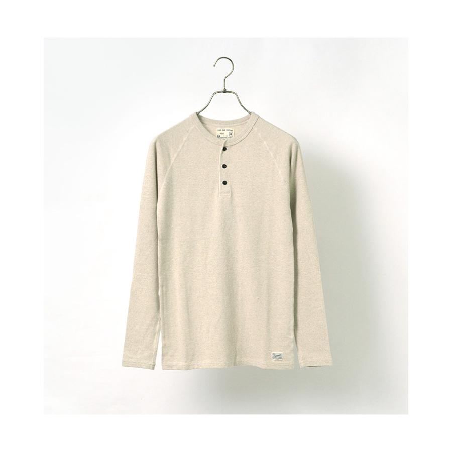 KEPANI（ケパニ） ラフィー スパン フライス ヘンリーネック ロングスリーブTEE / 長袖 / 無地 / ラグラン / メンズ / 日本製 | Kepani | 06