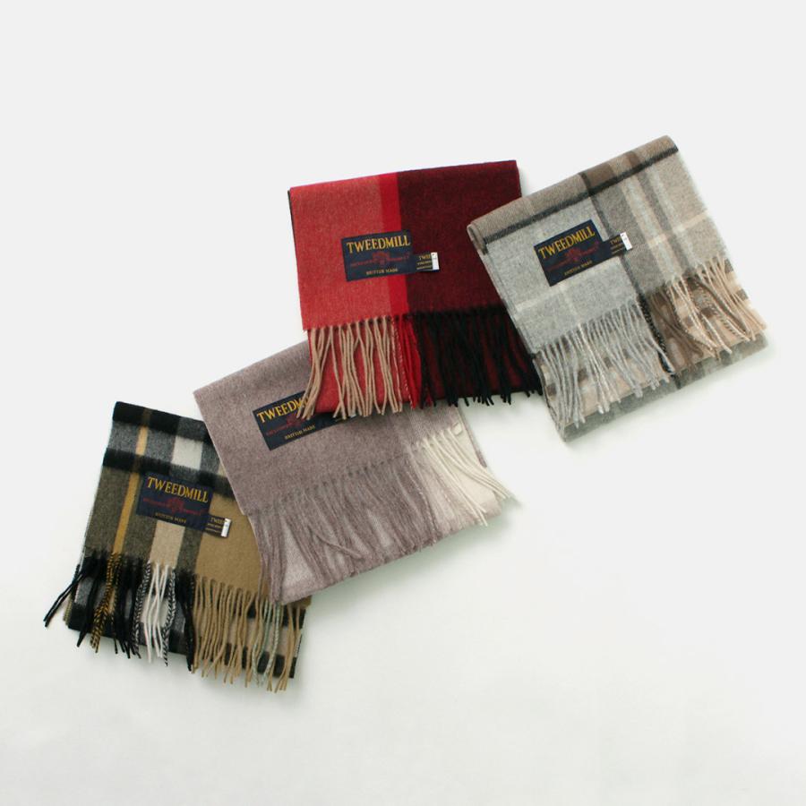 TWEED MILL（ツイードミル） 25×212 ラムウール スカーフ チェック / マフラー メンズ レディース ユニセックス イギリス製 | TWEED MILL | 07