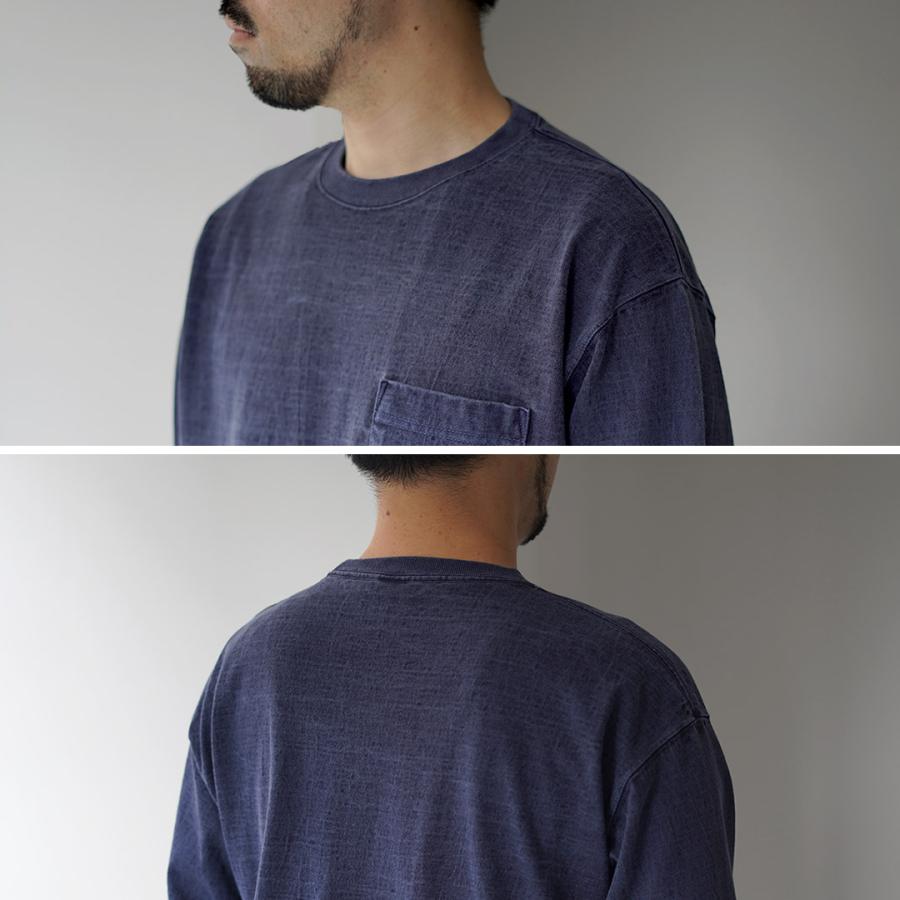GOOD ON（グッドオン） 別注 ヘビー セットインスリーブ 長袖 ポケットTシャツ / メンズ 無地 9オンス | GOOD ON | 21