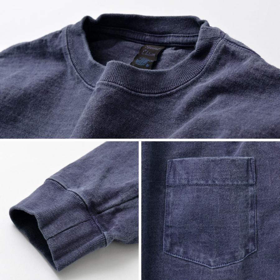 GOOD ON（グッドオン） 別注 ヘビー セットインスリーブ 長袖 ポケットTシャツ / メンズ 無地 9オンス | GOOD ON | 25