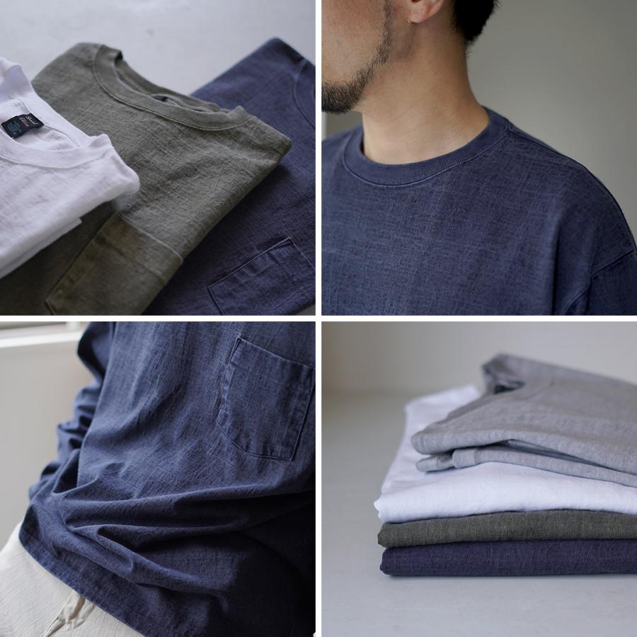 GOOD ON（グッドオン） 別注 ヘビー セットインスリーブ 長袖 ポケットTシャツ / メンズ 無地 9オンス | GOOD ON | 18