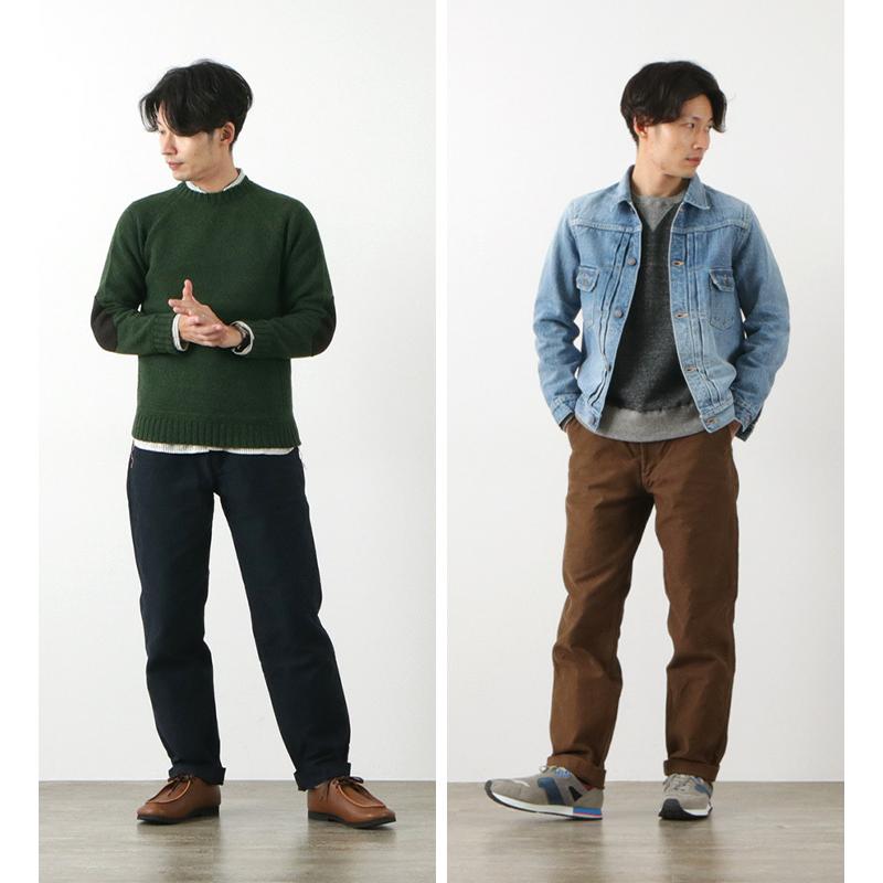 【美品】エフオービーファクトリー　モールスキントラウザー・テーパード・LL エフオービーファクトリー FOBFACTORYから、新作の