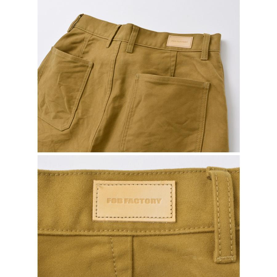 【美品】エフオービーファクトリー　モールスキントラウザー・テーパード・LL FOB FACTORY FACTORY（FOBファクトリー） F0491 モールスキン