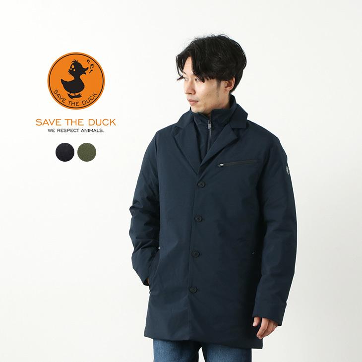 人気が高い 期間限定ポイント10倍 Save The Duck セーブザダック Griny リサイクル シンセティック ダウン チェスターコート メンズ 新品 Blog Lonolife Com