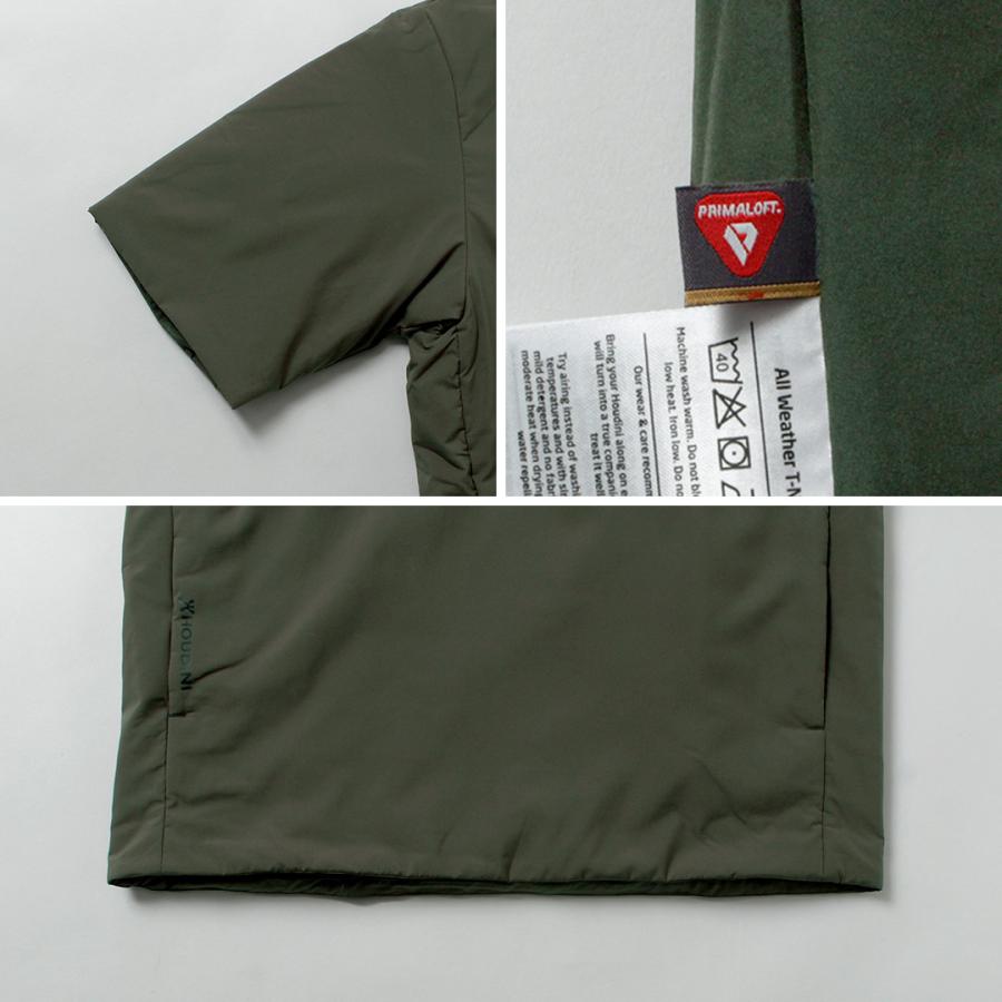 HOUDINI（フーディニ） オールウェザー T-ネック / トップス メンズ 半袖 無地 レイヤー 撥水 保温 プリマロフト | HOUDINI | 18