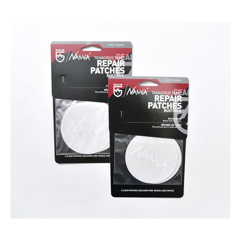 NANGA（ナンガ） NANGA×GEAR AID リペア パッチ / 3枚セット / 補修 修理 / メンテナンス / テネシアステープ | NANGA | 02