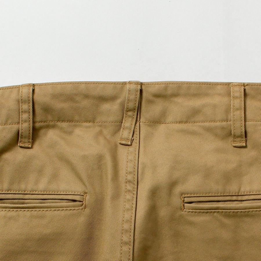 Blue refabric（ブルーリファブリック） 40/3ハイカウントツイル ワイドテーパード ヴィンテージ チノ 日本製 / メンズ |  | 12