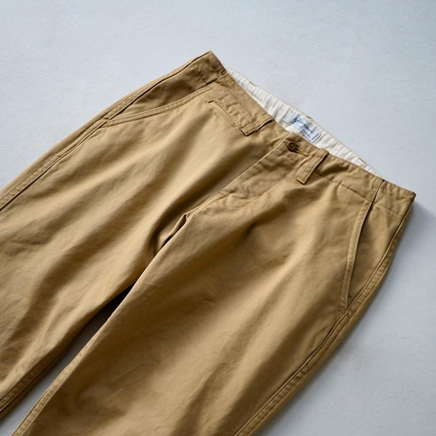 Blue refabric（ブルーリファブリック） 40/3ハイカウントツイル ワイドテーパード ヴィンテージ チノ 日本製 / メンズ |  | 08