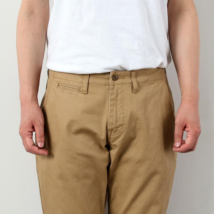 Blue refabric（ブルーリファブリック） 40/3ハイカウントツイル ワイドテーパード ヴィンテージ チノ 日本製 / メンズ |  | 09