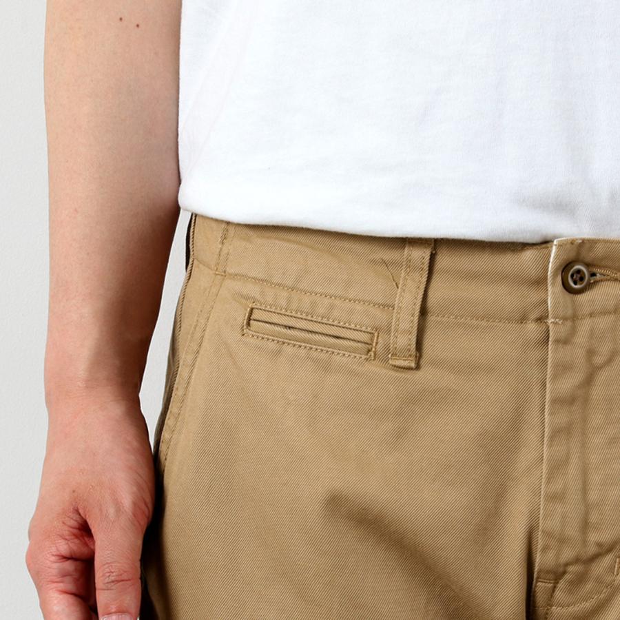 Blue refabric（ブルーリファブリック） 40/3ハイカウントツイル ワイドテーパード ヴィンテージ チノ 日本製 / メンズ |  | 10