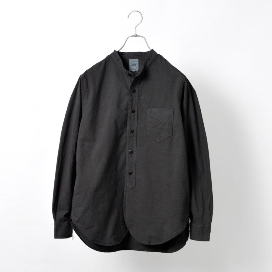 FOB FACTORY（FOBファクトリー） F3464 ダイ バンドカラー シャツ / メンズ トップス 長袖 | FOB FACTORY | 08