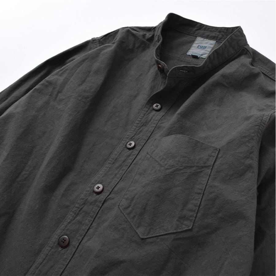 FOB FACTORY（FOBファクトリー） F3464 ダイ バンドカラー シャツ / メンズ トップス 長袖 | FOB FACTORY | 13