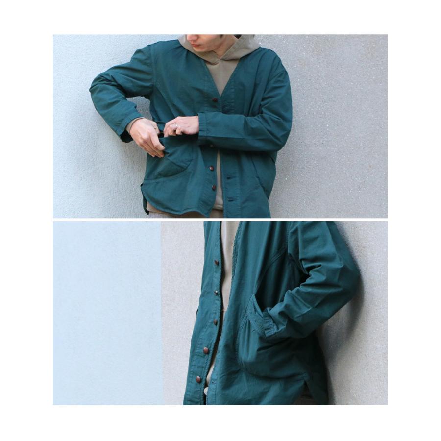 GOHEMP（ゴーヘンプ） 別注 ベンダーノーカラー ジャケット / ヘンプ コットン / カーディガン / メンズ レディース | GOHEMP | 08