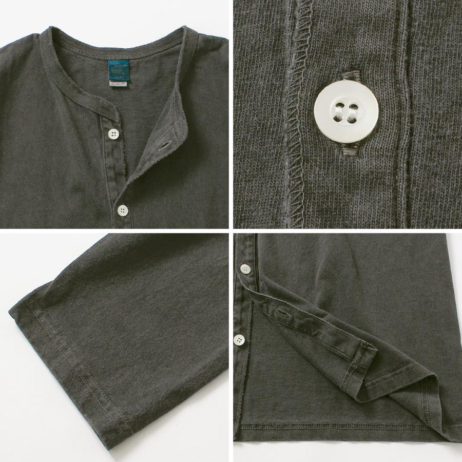GOOD ON（グッドオン） クルーネック TEE カーディガン / メンズ 羽織 無地 綿100％ USAコットン 日本製 薄手 ピグメントダイ | GOOD ON | 20