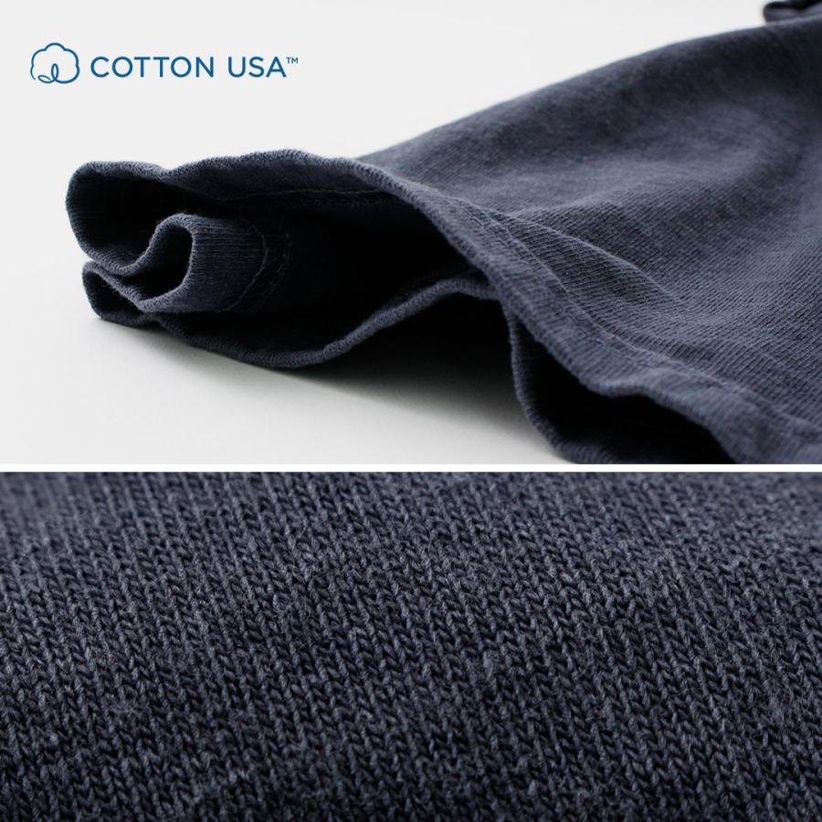 GOOD ON（グッドオン） カラー別注 クルーネック TEE カーディガン / メンズ 羽織 無地 綿100％ USAコットン 日本製 薄手 | GOOD ON | 13