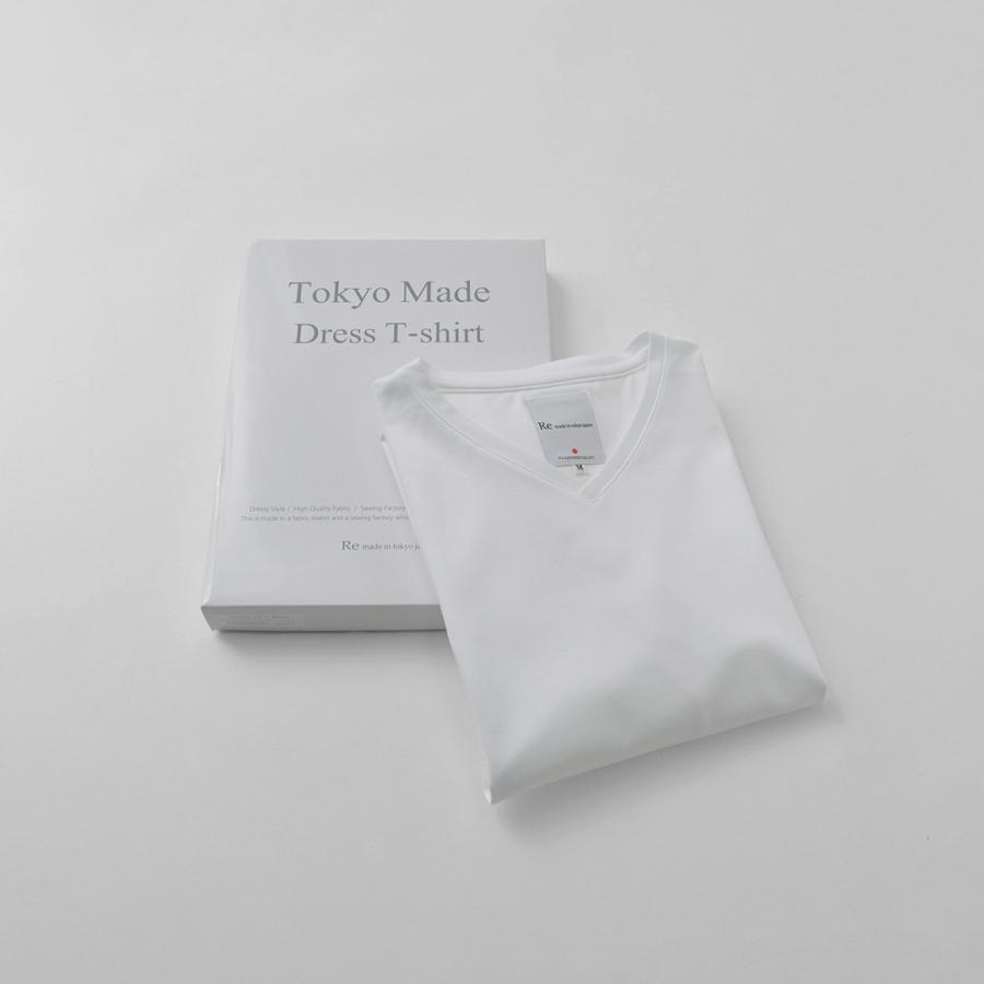 RE MADE IN TOKYO JAPAN（アールイー） 東京メイド Vネック ロングスリーブ ドレスTシャツ 5721A-CT / 長袖 メンズ ロンT | Re made in tokyo japan | 18