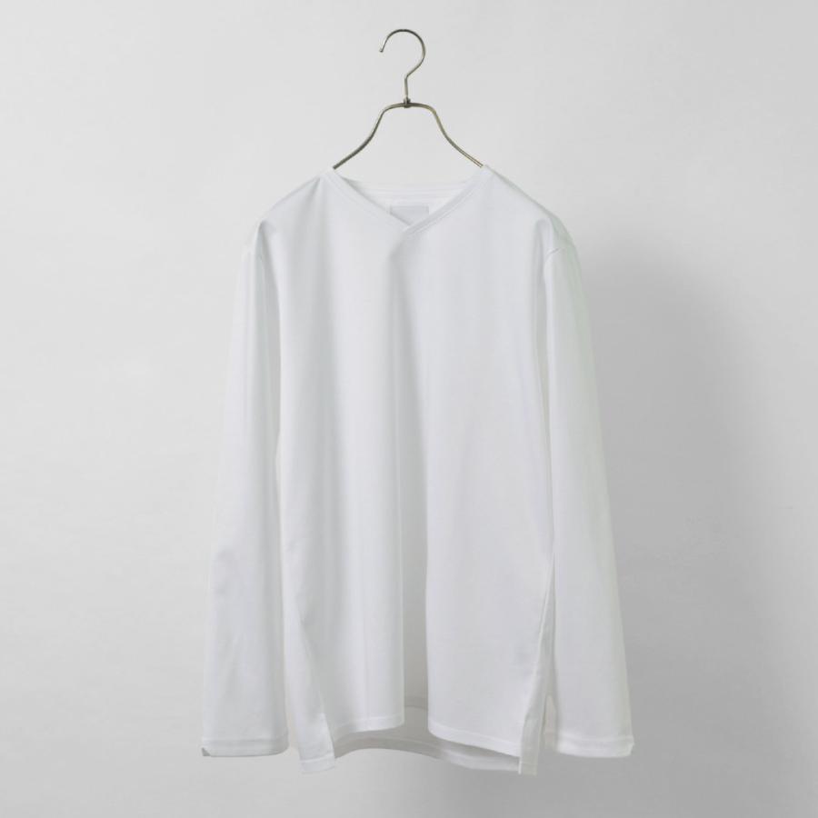 RE MADE IN TOKYO JAPAN（アールイー） 東京メイド Vネック ロングスリーブ ドレスTシャツ 5721A-CT / 長袖 メンズ ロンT | Re made in tokyo japan | 07