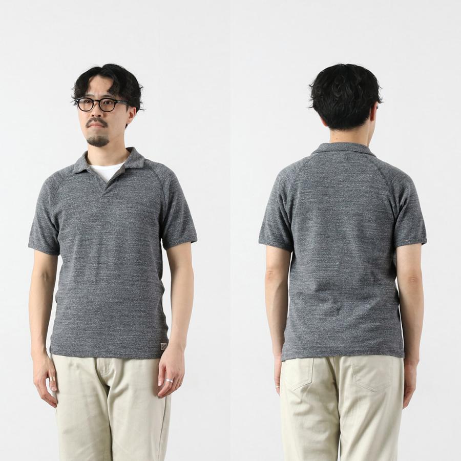 KEPANI（ケパニ） ラフィー スパン フライス / ポロシャツ メンズ 半袖 無地 ストレッチ 日本製 ラグランスリーブ Skipper | Kepani | 14