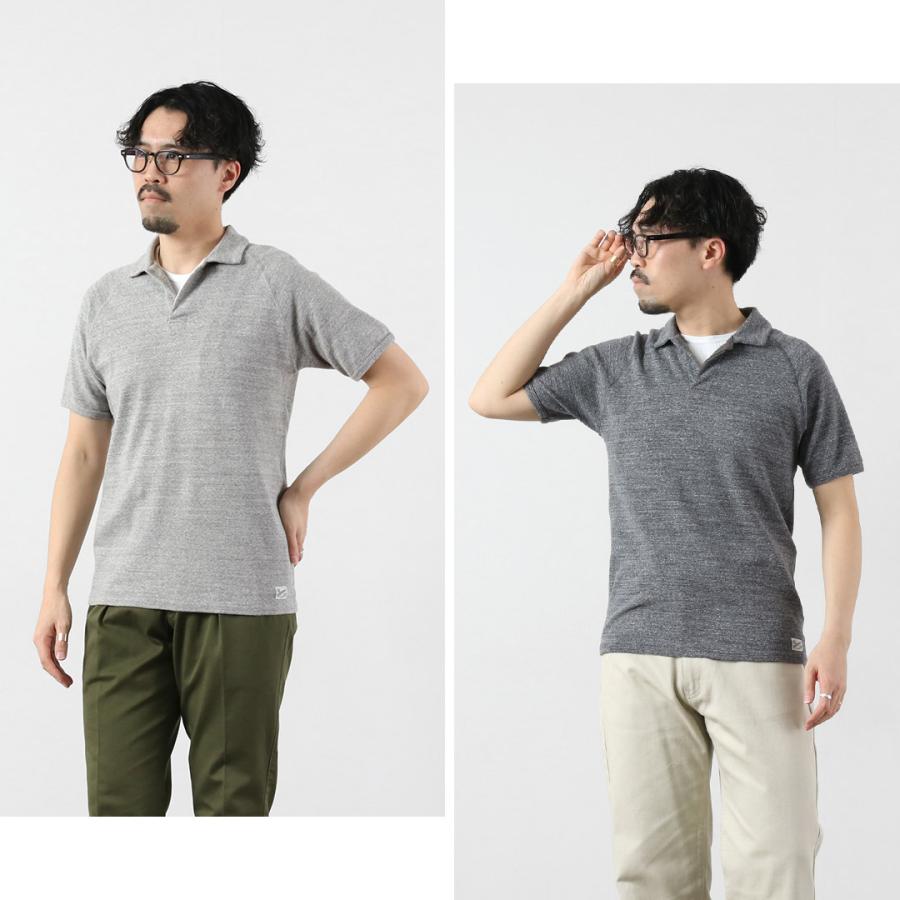 KEPANI（ケパニ） ラフィー スパン フライス / ポロシャツ メンズ 半袖 無地 ストレッチ 日本製 ラグランスリーブ Skipper | Kepani | 08