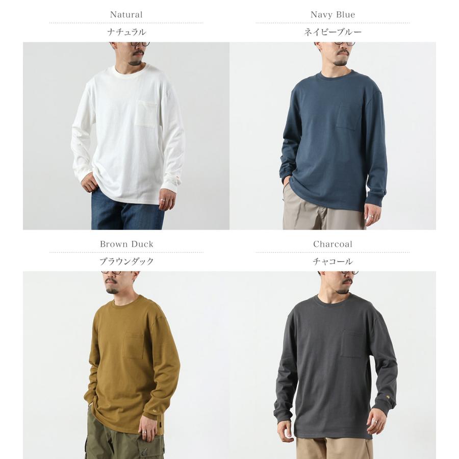 GOHEMP（ゴーヘンプ） 10oz ローポケット Tシャツ / メンズ 長袖 ロンT 無地 オーガニックコットン LOW PK TEE 10oz JERSEY | GOHEMP | 05