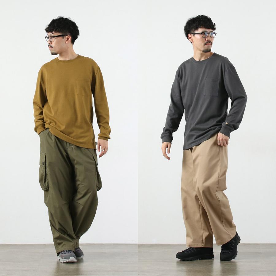 GOHEMP（ゴーヘンプ） 10oz ローポケット Tシャツ / メンズ 長袖 ロンT 無地 オーガニックコットン LOW PK TEE 10oz JERSEY | GOHEMP | 08