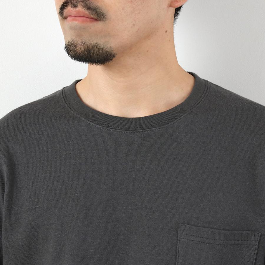 GOHEMP（ゴーヘンプ） 10oz ローポケット Tシャツ / メンズ 長袖 ロンT 無地 オーガニックコットン LOW PK TEE 10oz JERSEY | GOHEMP | 12