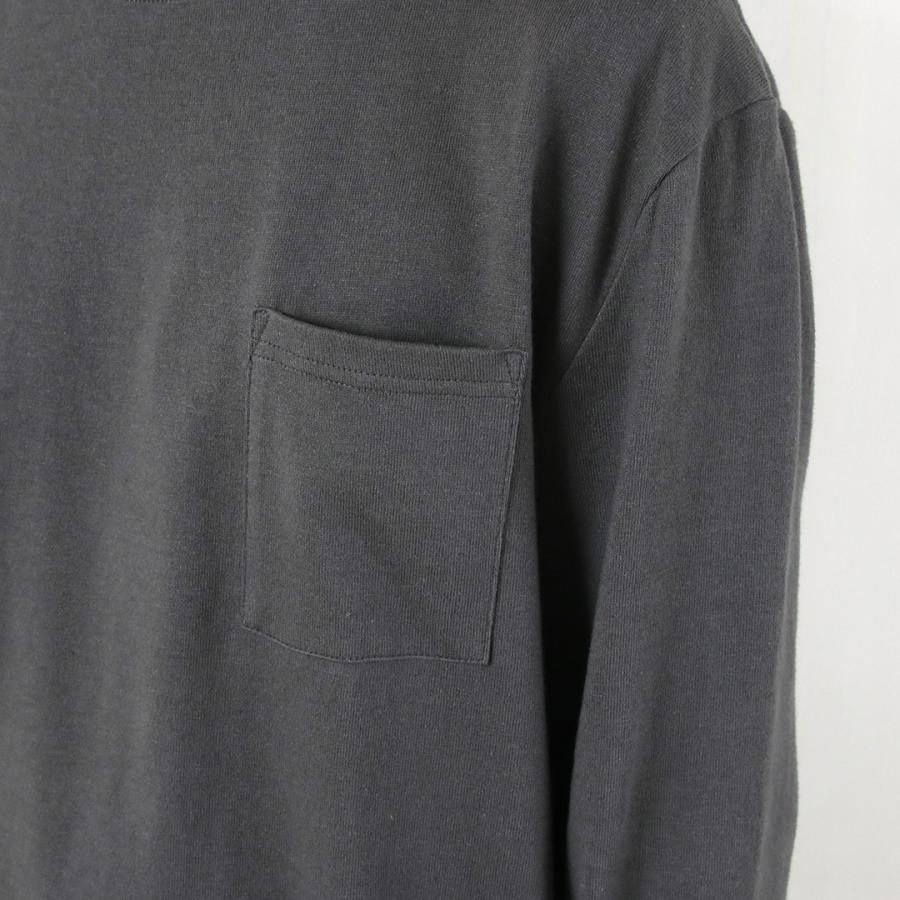 GOHEMP（ゴーヘンプ） 10oz ローポケット Tシャツ / メンズ 長袖 ロンT 無地 オーガニックコットン LOW PK TEE 10oz JERSEY | GOHEMP | 13