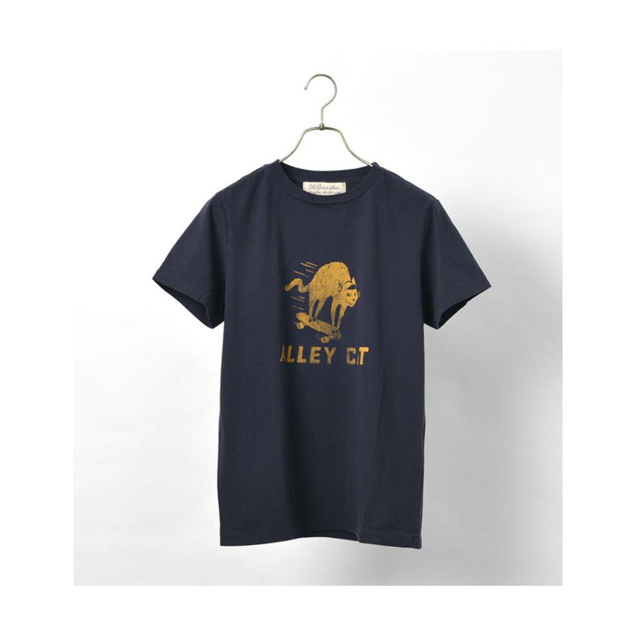 REMI RELIEF（レミレリーフ） LW加工Tシャツ (ALLEY CAT) / メンズ / 半袖 / プリント / 日本製｜rococo｜06