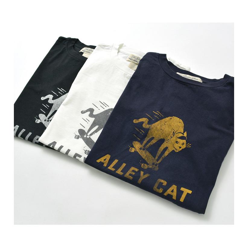 REMI RELIEF（レミレリーフ） LW加工Tシャツ (ALLEY CAT) / メンズ / 半袖 / プリント / 日本製｜rococo｜07