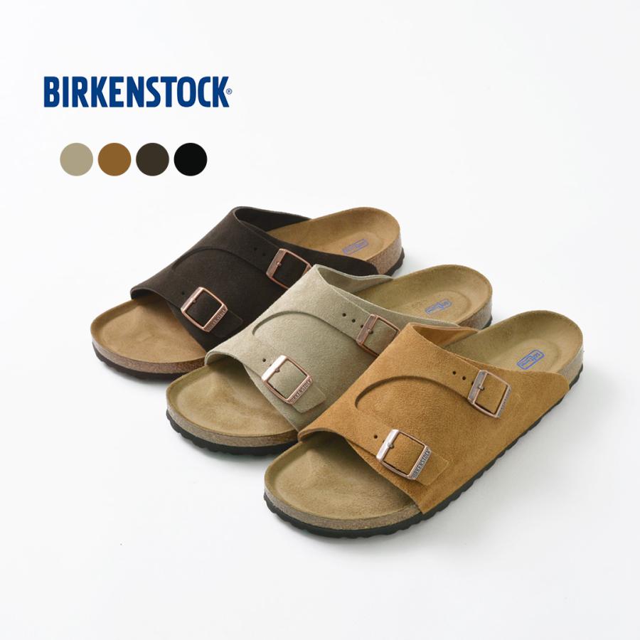 BIRKENSTOCK（ビルケンシュトック） チューリッヒ スウェード / サンダル / メンズ コンフォート / ナローフィット｜rococo