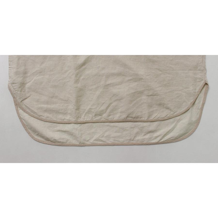 KEMA DESIGNS（ケマデザインズ） リネンコットンクロス ヘンリーネックTシャツ/ 麻 メンズ ハーフ 七分袖 日本製 | kema designs | 17